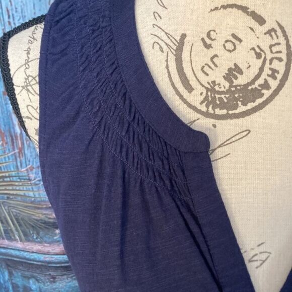 Lilly Pulitzer Essie Navy blue dress, size medium, good used condition - Picture 3 of 8